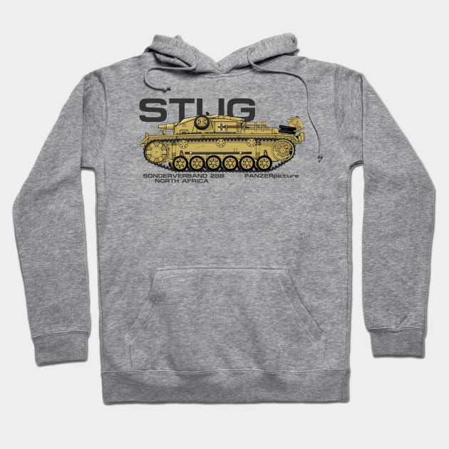 StuG III Ausf D - Sonderverband 288 Hoodie by Panzerpicture